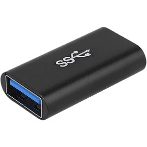 Portable USB Female to Female Adapter Extension Cable Connector Coupler Converter Fit for Phone Tablets Laptop