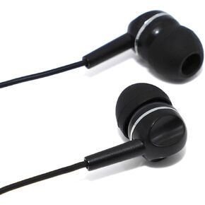 Avid Products Bulk Disposable AE-205 Stereo Earbuds with 3.5mm Plug, Eco-Friendly Packaging with Hang Hole (500 Pack)