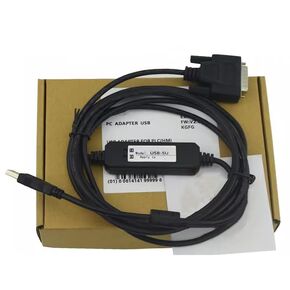 USB-SU Suitable for SU-5/5E/6B/6M/5M Series PLC Debugging Cable Programming Cable Data Cable Download Cable Soft Cable Dual Chip Design Industrial Grade 3 Meter