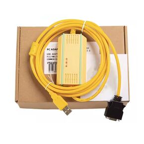 USB-MR-CPCATCBL3M for Servo MR-J2S/J2 Programming Cable Download Cable Communication Cable Eco-Friendly Cable Stable Transmission Electromagnetic Isolated Model FT232RL Chip Yellow 3 Meter