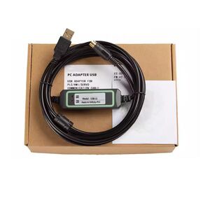 USB-LE for PLC Debugging Cable Programming Cable Communication Cable Download Cable Gold-Plated Plug FT232RL chip Stabilized Model 3 Meter
