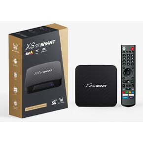XS97 IPTV Box 4K Android 11, Amlogic S905Y4 chip DDR4 4GB Ram 32GB ROM Dual WiFi with bluteooth, 5G WiFi...Better Than mag540w3, mag524w3, mag544w