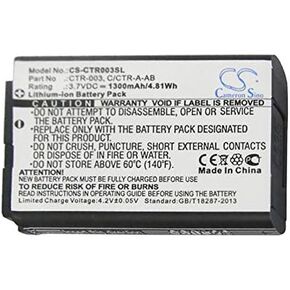 XSP 1300mAh Replacement Battery Switch Pro Controller, MIN-CTR-001, 3DS, JAN-001, 2DS XL, CTR-001 PN C/CTR-A-AB, CTR-003