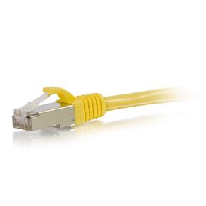 C2g C2g 14ft Cat6 Snagless Shielded (STP) Network Patch Cable - Yellow