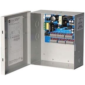 SAV18D CCTV Power Supply, 18 PTC Class 2 Outputs, 12VDC @ 5A, 115VAC or 230VAC, BC100 Enclosure