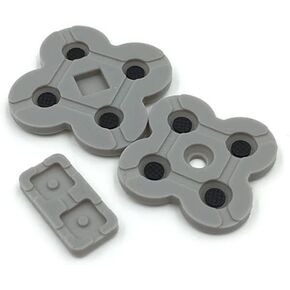 YANHAO [Video Game Parts] 3Sets for NDSL DSL Silicon Buttons for DS Lite Conductive Rubber Button Pad Set Replacement Part [Replace]