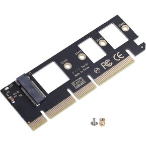 for M.2 NVMe SSD to PCIE 3.0 X16 Desktop Drive Adapter Card Support M2 SSD 2280 2260 2243 2230 Pcie 3.0 M.2 NVME Card X16 Mining