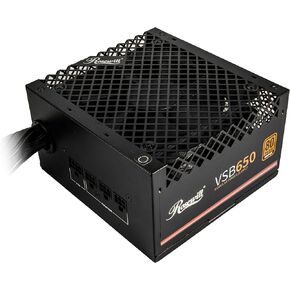 Rosewill VSB 750W 80+ Bronze, ATX 3.0 & 3.1 Compatible, Semi-Modular Power Supply, PCIe 5.1 12V-2x6 Connector, 105°C/221°F Japanese Capacitor, 120mm ICB Silent Fan - 5 Year Warranty