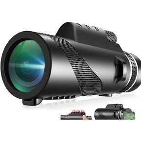 Monocular-Telescope High Powered for Smartphone for Adults for Stargazing Hunting and Travel Camping Hiking