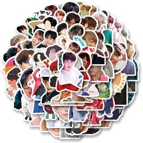 70 PCS Jhope Aesthetic Stickers Cartoon Vinyl Sticker for Water Bottle Laptop Phone Scrapbooking Journaling for Adults Teens Kids for Party Supply Favor Decor