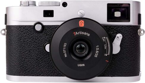 7artisans 35mm f5.6 Full Frame Format Manual Focus Len Compatible with Leica M-Mount for Leica M,M10,M240M-P240,M-TYP246,M-P,M 262,M7(Black Gold) in Saudi Arabia