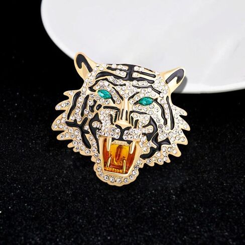 Crown Pel Pin for Men,Vintage Lapel Pin for Men Suits Enamel Backpacks Pins Coat Jacket Lion King Crown Pins Graduation Dress Crystal Brooch Badge in Kuwait