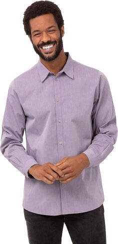 Chef Works Men's Modern Chambray Dress Shirt in Saudi Arabia