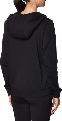 سترة بغطاء للرأس بسحاب كامل للنساء من Nike Sportswear Club Fleece (AS1، ألفا، كبير، عادي، عادي، رمادي داكن هيذر/أبيض) in Saudi Arabia