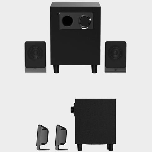 Home Desktop Active Small Speaker Wired Game 2.1 Computer Audio Desktop Subwoofer in Saudi Arabia