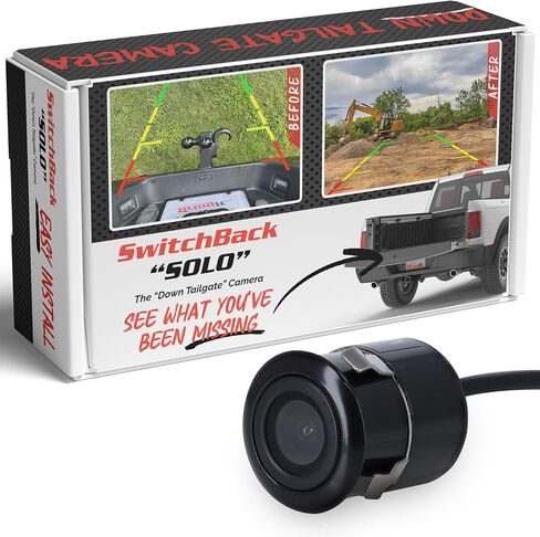 Switchback منفردة لأسفل الكاميرا الاحتياطية الخلفية للشاحنة-نسخ احتياطي للكاميرا (Chevy ، Chevy Silverado أو GMC Sierra 2016-18) in Saudi Arabia