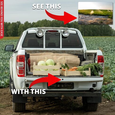 Switchback منفردة لأسفل الكاميرا الاحتياطية الخلفية للشاحنة-نسخ احتياطي للكاميرا (Chevy ، Chevy Silverado أو GMC Sierra 2016-18) in Saudi Arabia