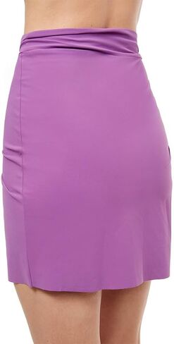 Profile by Gottex Women's Standard Kundala Twist Knot Skirt, Warm Purple in Saudi Arabia