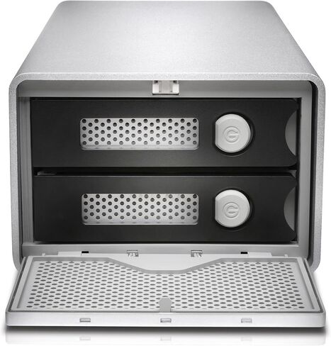 G-Technology 0G05012-1 G-RAID مع Thunderbolt 2 ، Silver ، 20 تيرابايت ، حزمة 1 in Kuwait