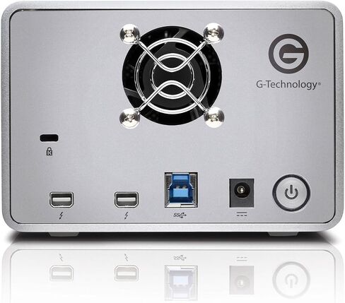 G-Technology 0G05012-1 G-RAID مع Thunderbolt 2 ، Silver ، 20 تيرابايت ، حزمة 1 in Kuwait