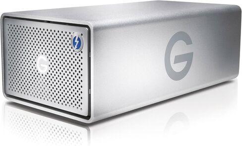 G-Technology 0G05012-1 G-RAID مع Thunderbolt 2 ، Silver ، 20 تيرابايت ، حزمة 1 in Kuwait