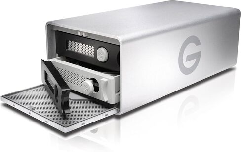 G-Technology 0G05012-1 G-RAID مع Thunderbolt 2 ، Silver ، 20 تيرابايت ، حزمة 1 in Kuwait