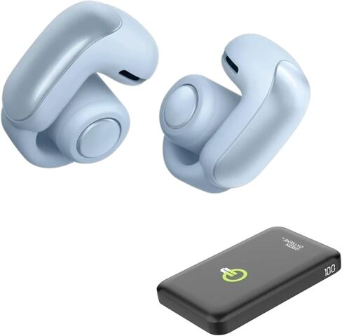 Bose New Ultra Open Open مع صوت غامرة ، مقطع لاسلكي مفتوح على سماعات الأذن للراحة ، Openaudio للتوعية ، حتى 48 ساعة من عمر البطارية مع شاحن محمول أخضر متطرف in Saudi Arabia