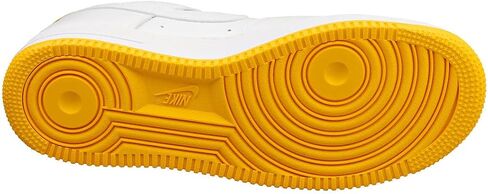 Nike Air Force 1 Low Retro QS White/White-University Gold (DX1156 101) - 9.5 in Saudi Arabia