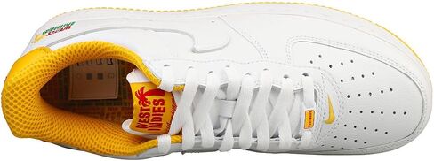 Nike Air Force 1 Low Retro QS White/White-University Gold (DX1156 101) - 9.5 in Saudi Arabia