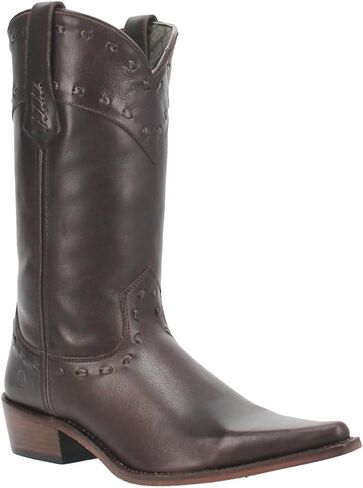 Dingo Western Boots Mens 11" #Stagecoach Bucklace 10.5 D Brown DI814 in Saudi Arabia