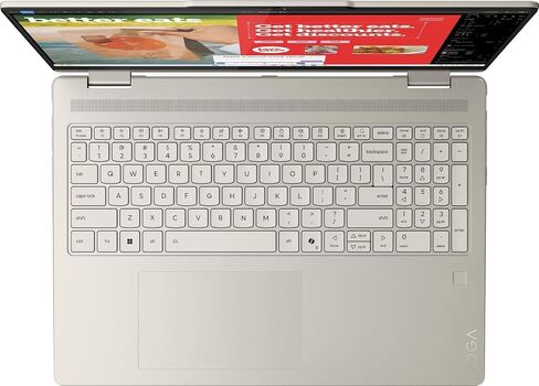 Lenovo Yoga 7 2-in-1 AI PC COPILOT LAPTOP ، 16 "2K LCD Touchnen ، Amd Ryzen AI 5 340 ، AMD Radeon 840M ، 16GB LPDDR5X ، 512GB SSD ، WIFI 7 ، Backlit KB ، Phinsprint ، 1080p WebCAM ، W/128 PSD ، in Kuwait