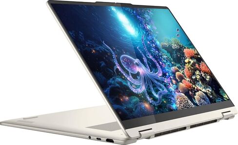 Lenovo Yoga 7 2-in-1 AI PC COPILOT LAPTOP ، 16 "2K LCD Touchnen ، Amd Ryzen AI 5 340 ، AMD Radeon 840M ، 16GB LPDDR5X ، 512GB SSD ، WIFI 7 ، Backlit KB ، Phinsprint ، 1080p WebCAM ، W/128 PSD ، in Kuwait