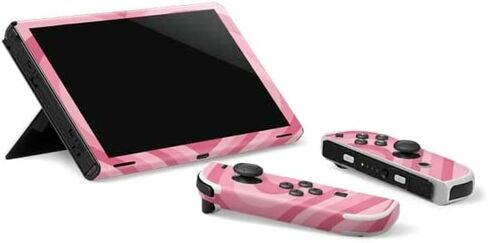 Skinit Decal Gaming Skin Compatible with Nintendo Switch OLED (2021) - Officially Licensed Cartoon Network Powerpuff Girls Bubbles Design in Saudi Arabia