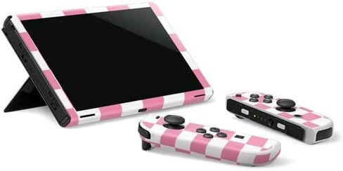 Skinit Decal Gaming Skin Compatible with Nintendo Switch OLED (2021) - Officially Licensed Cartoon Network Powerpuff Girls Bubbles Design in Saudi Arabia