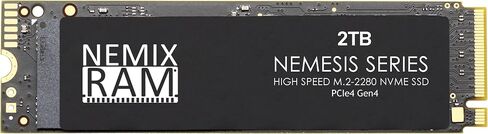 NEMIX RAM 4TB M.2 2280 Gen4 PCIe NVMe SSD Compatible with ASUS Prime A620M-A-CSM Pro B650M-CT-CSM Prime B650M-A II-CSM Pro Q670M-C-CSM Motherboards in Saudi Arabia