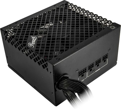 Rosewill VSB 750W 80+ Bronze, ATX 3.0 & 3.1 Compatible, Semi-Modular Power Supply, PCIe 5.1 12V-2x6 Connector, 105°C/221°F Japanese Capacitor, 120mm ICB Silent Fan - 5 Year Warranty in Kuwait