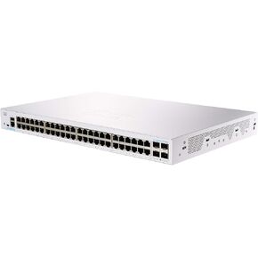 Cisco Business CBS250-48T-4X Smart Switch | 48 Port GE | 4x10G SFP+ | - CBS250-48T-4X-NA (Renewed)