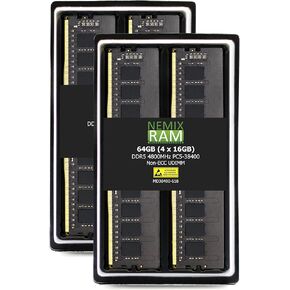NEMIX RAM 4TB M.2 2280 Gen4 PCIe NVMe SSD Compatible with SUPERMICRO Desktop Gaming SuperWorkstation SYS-531AD-I Super C9Z790-CG CSE-GS5A-754K