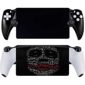 Skinit Decal Gaming Skin Compatible with PlayStation Portal Remote Player - Officially Licensed DC Comics The Joker Put a Smile On That Face Design