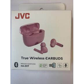 JVC Gumy Mini HA-D5TP Earset - Stereo - True Wireless - Bluetooth - 20 Hz - 20 kHz - Earbud - Binaural - in-Ear - Pink