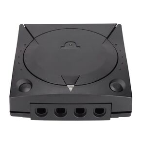 Housing Shell Plastic Shock Absorbing - Durable Protective Case for SEGA Dreamcast DC, Ergonomic Design, Easy to Disassemble Black Cover