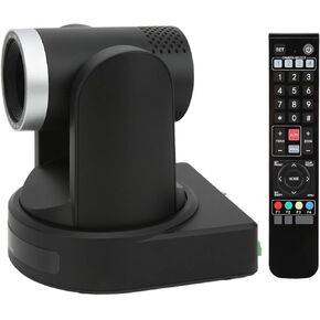 GOWENIC 20X PTZ Camera, 1080P HD Video Conference Live Streaming Camera Optical Zoom 60FPS Camcorders for Broadcast, Conference, Events, and School Etc (US Plug)