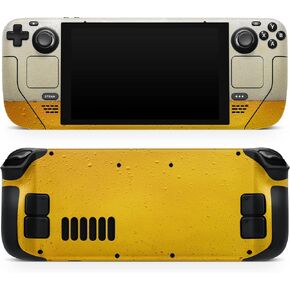 Compatible with Steam Deck - Skin Decal Protective Scratch-Resistant Removable Vinyl Wrap Cover - Bright Teal and Gray Digital Camouflage