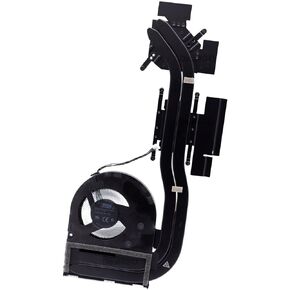 CPU Cooling Fan & Heatsink Module 5H41B77308 5H41B77313 Replacement for Lenovo Thinkpad P15v T15p Gen 3 (Discrete GPU)