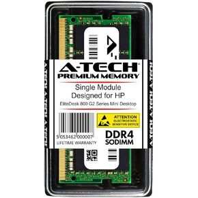 A-Tech 16GB RAM for HP EliteDesk 800 G2 Series Mini | DDR4 2133 SODIMM PC4-17000 1.2V 260-Pin Memory Upgrade Module
