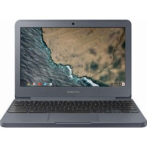 Samsung - 11.6" Chromebook - Intel Atom X5-2GB Memory - 16GB eMMC Flash Memory - Night Charcoal (XE501C13-S01)