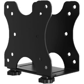 Mini PC Mount Bracket Mini CPUs Mount Monitor Arm Adapter Easy Installation Fits Most Small Pc Under Desk