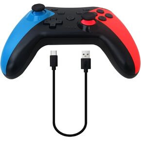 Wireless Pro Controller Gamepad Joypad Joystick Remote Replacement-4 Monochromatic LED Lights,for Nintendo Switch, OLED, Lite Console