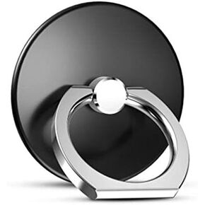 Holder Finger Grip Ring Stand Mount Swivel Kickstand [Black] Compatible with Amazon Fire HD 10, 8, Kindle DX, Fire, HD 6, 7, 8.9, HDX 7, 8.9
