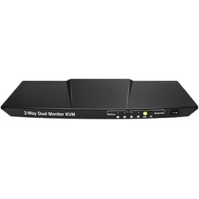 Dual Monitor 2 in 2 Out hdmi kvm Switch 4x2 with Audio Support m*ac ps*4 xb*x pc Dual Display Extension USB kvm switcher 4k 60fps(UK Plug)